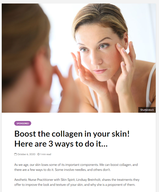 Boost the collagen in your skin | Neos Aesthetic Academy in Salt Lake City, Utah