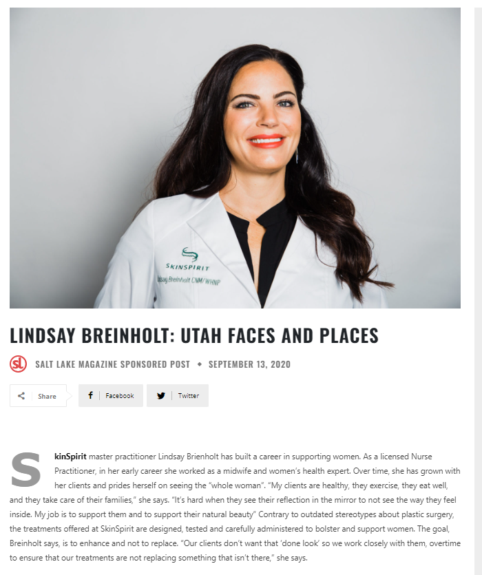 Lindsay Breinholt | Neos Aesthetic Academy in Salt Lake City, Utah