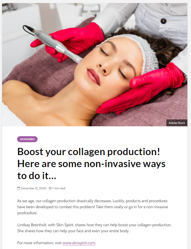 Boost Your Collagen Production | Neos Aesthetic Academy in Salt Lake City, Utah